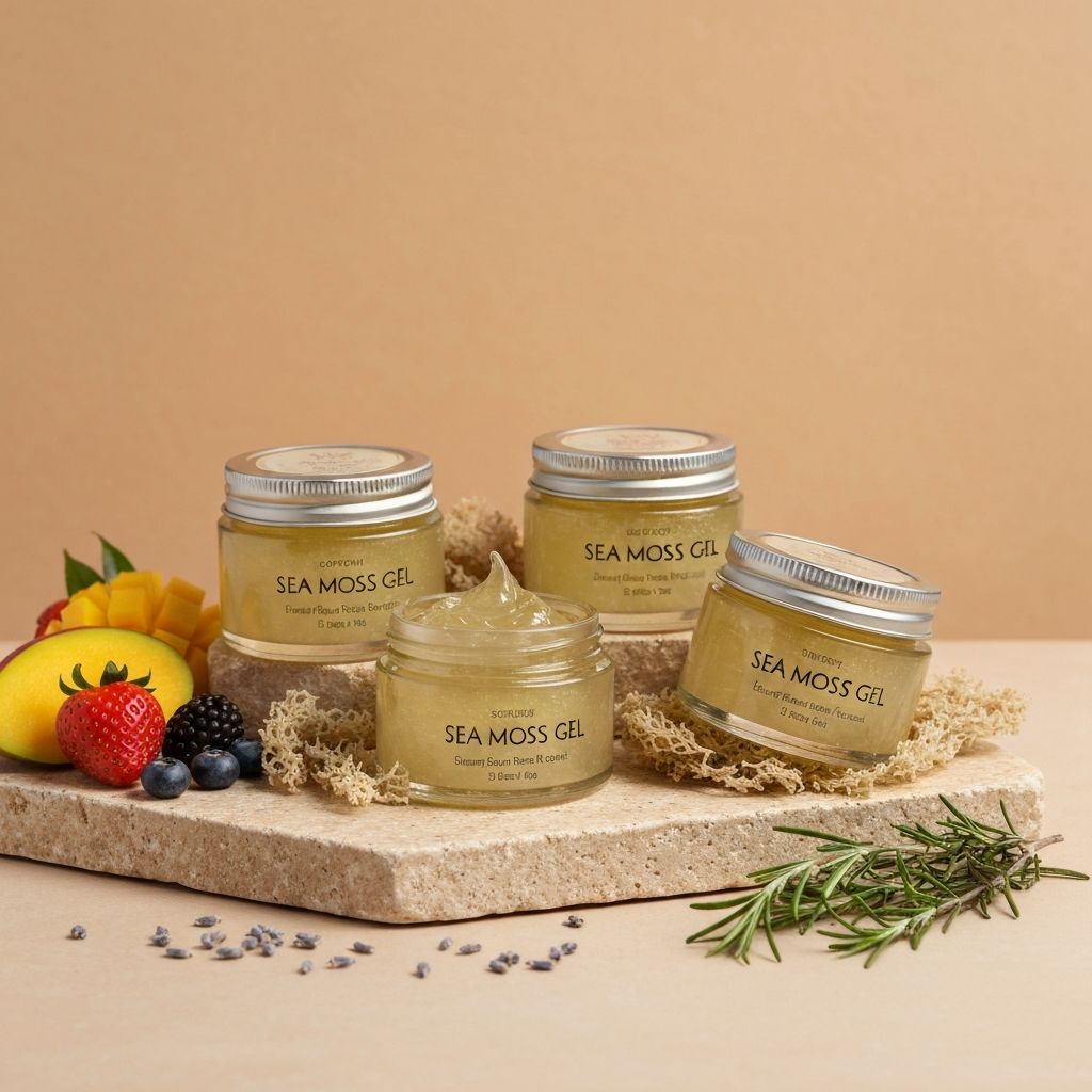 Premium sea moss products